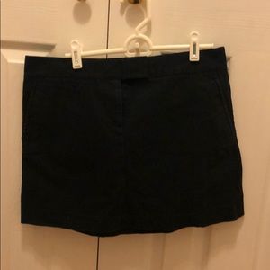 Jcrew navy blue skirt size 10